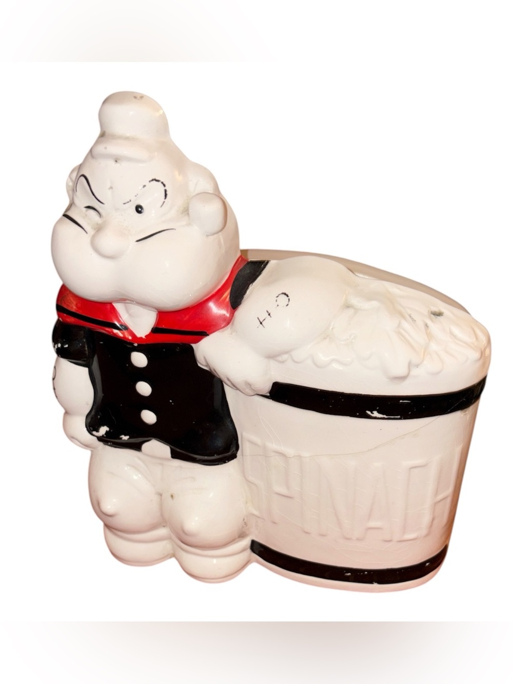 Benjamin & Medwin 1995 Popeye Ceramic Napkin Holder